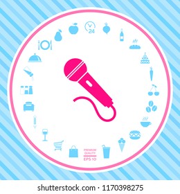 Microphone symbol icon