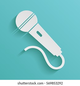 Microphone symbol icon
