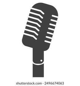 microphone symbol ICON DESIGN EPS 10