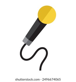 microphone symbol ICON DESIGN EPS 10
