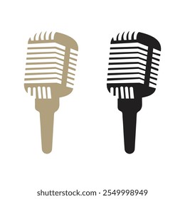 Microphone Symbol Vector Sign, Podcast Icon