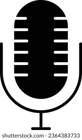 Mikrofon-Vektordesign zum Download. EPS
