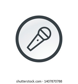 Microphone - Vector App Icon