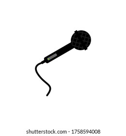 microphone vector design template illustration