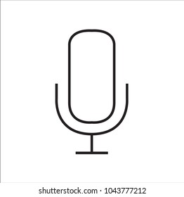 Microphone vector icon