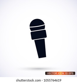 Microphone   vector icon 