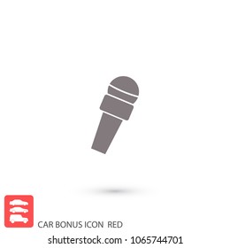 Microphone   vector icon 