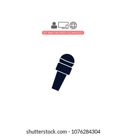 Microphone   vector icon 