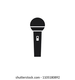 microphone vector icon 