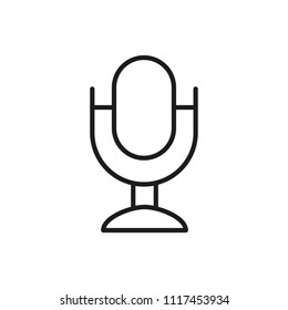 microphone vector icon