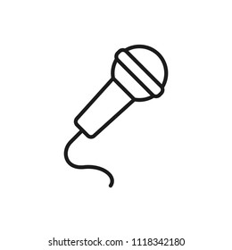 microphone vector icon