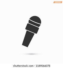 Microphone   vector icon 