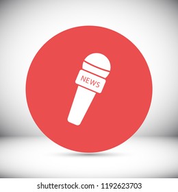 Microphone   vector icon 