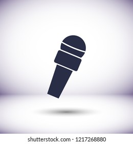 Microphone   vector icon 