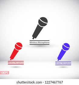 Microphone Vector icon