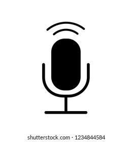 Microphone vector icon