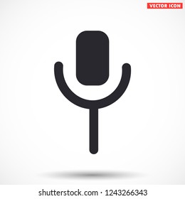 microphone vector icon 