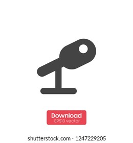 Microphone vector icon