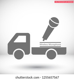 Microphone Vector icon