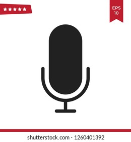 Microphone vector icon