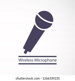 Microphone Vector icon