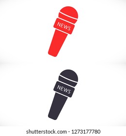 Microphone   vector icon 