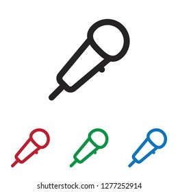 Microphone vector icon
