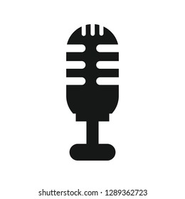 microphone vector icon 