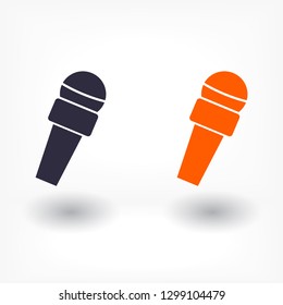 Microphone   vector icon 