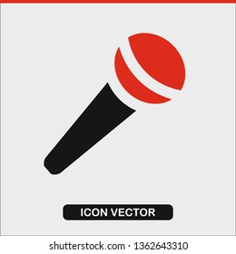 Microphone vector icon 