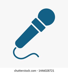 Microphone vector icon,