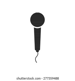 microphone  - vector icon