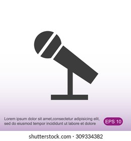 Microphone vector  icon