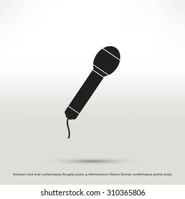 Microphone vector icon