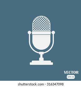 microphone vector icon