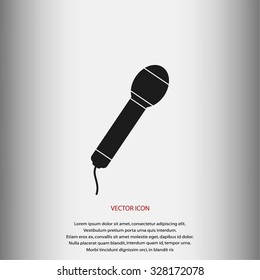 Microphone vector icon