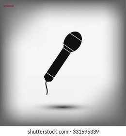 Microphone vector icon