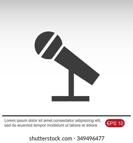Microphone vector  icon