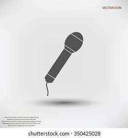 Microphone vector icon