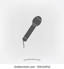 Microphone vector icon
