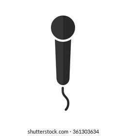 Microphone  - vector icon