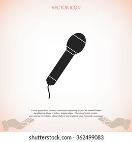 Microphone vector icon