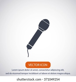 Microphone vector icon