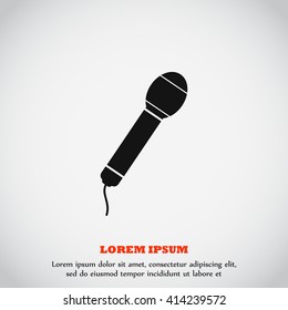 Microphone vector icon