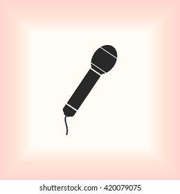 Microphone vector icon