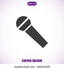 Microphone vector  icon
