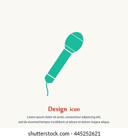 Microphone vector icon