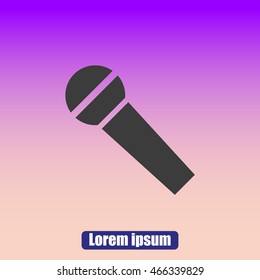Microphone vector  icon
