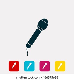 Microphone vector icon