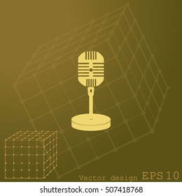 Microphone vector icon